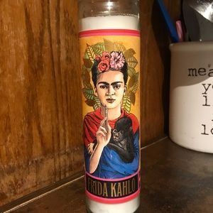Frida Kahlo prayer candle
